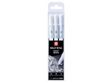 Sakura Gelly Roll White set 3 bijeli