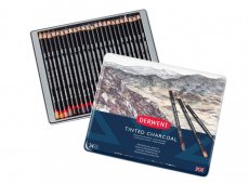 Derwent Tinted Charcoal set 24 ugljen olovke