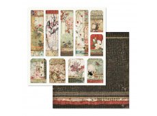 SCRAPBOOKING PAPIR ORIENTAL GARDEN -1