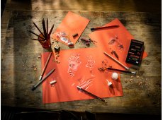 REMBRANDT MIX MEDIA BLOK TONED SANGUINE RED