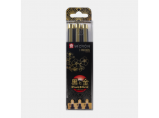 Pigma Micron Black&Gold set 3
