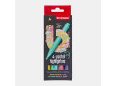 Bruynzeel highlighter Pastel set 4kom