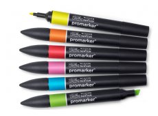 Winsor&Newton Promarker Vibrant Set 6