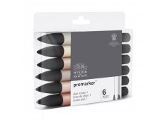 Winsor&Newton Promarker Skin Tones 1 set 6..