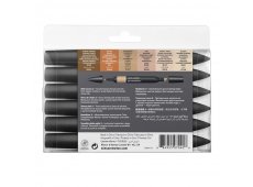 Winsor&Newton Promarker Skin Tones 2 set 6 ...
