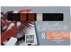Cretacolor grafitne krede debele set 8