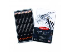 Derwent grafitne olovke set 12 9B-H