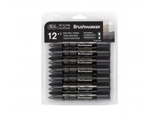 Winsor&Newton Brushmarker Set 12+1 Neutral Tones