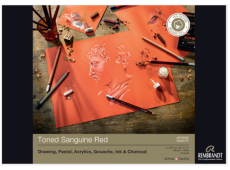 REMBRANDT MIX MEDIA BLOK TONED SANGUINE RED