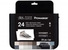 WINSOR & NEWTON PROMARKER SIVI I CRNI TONOVI