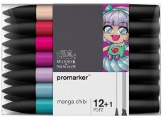 WINSOR & NEWTON PROMARKER MANGA CHIBI SET 12+1