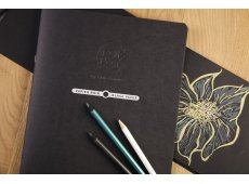 CLAIREFONTAINE CROK’BOOK CRNI PAPIR