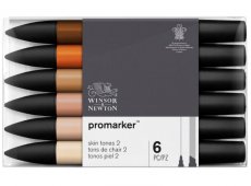 WINSOR & NEWTON PROMARKER SKIN TONES 2 SET 6